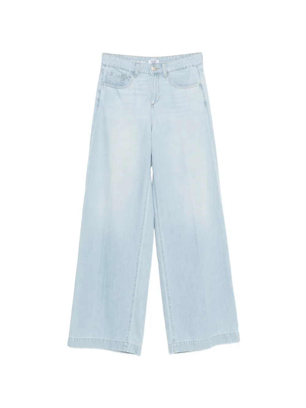 LIU JO press-crease jeans - Blau
