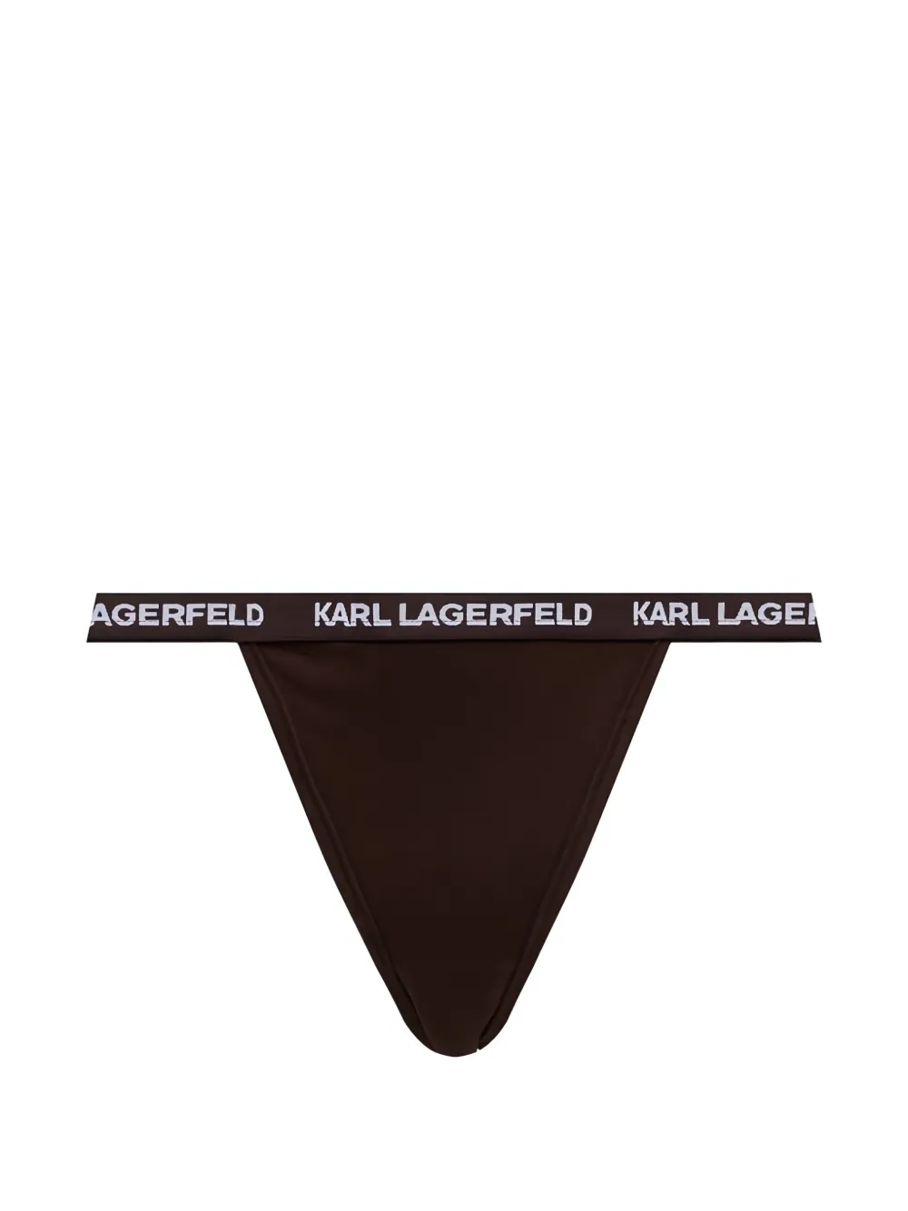 Karl Lagerfeld logo-waistband brazilian briefs set (set of seven) - Verde