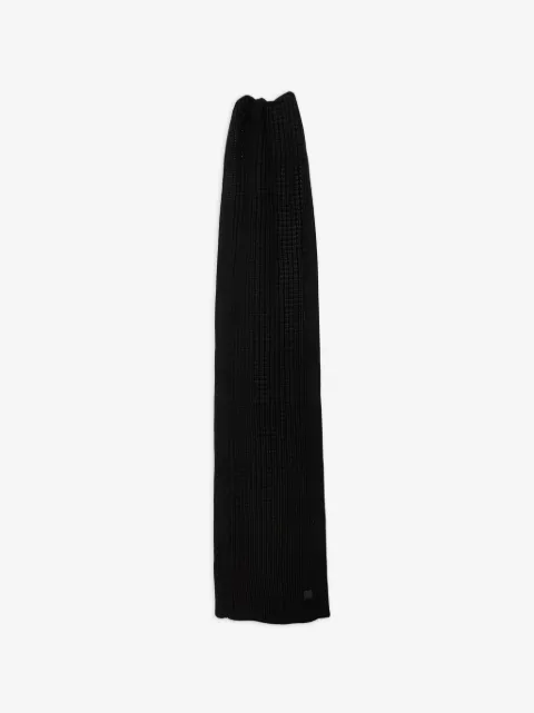 AllSaints short wool-blend scarf