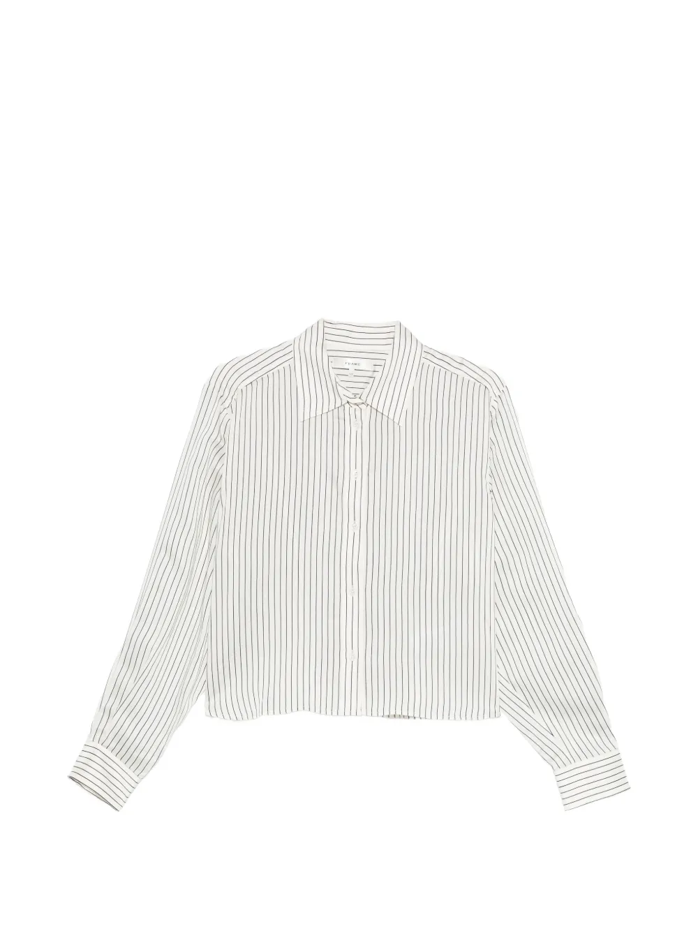 FRAME Charles striped shirt - Bianco
