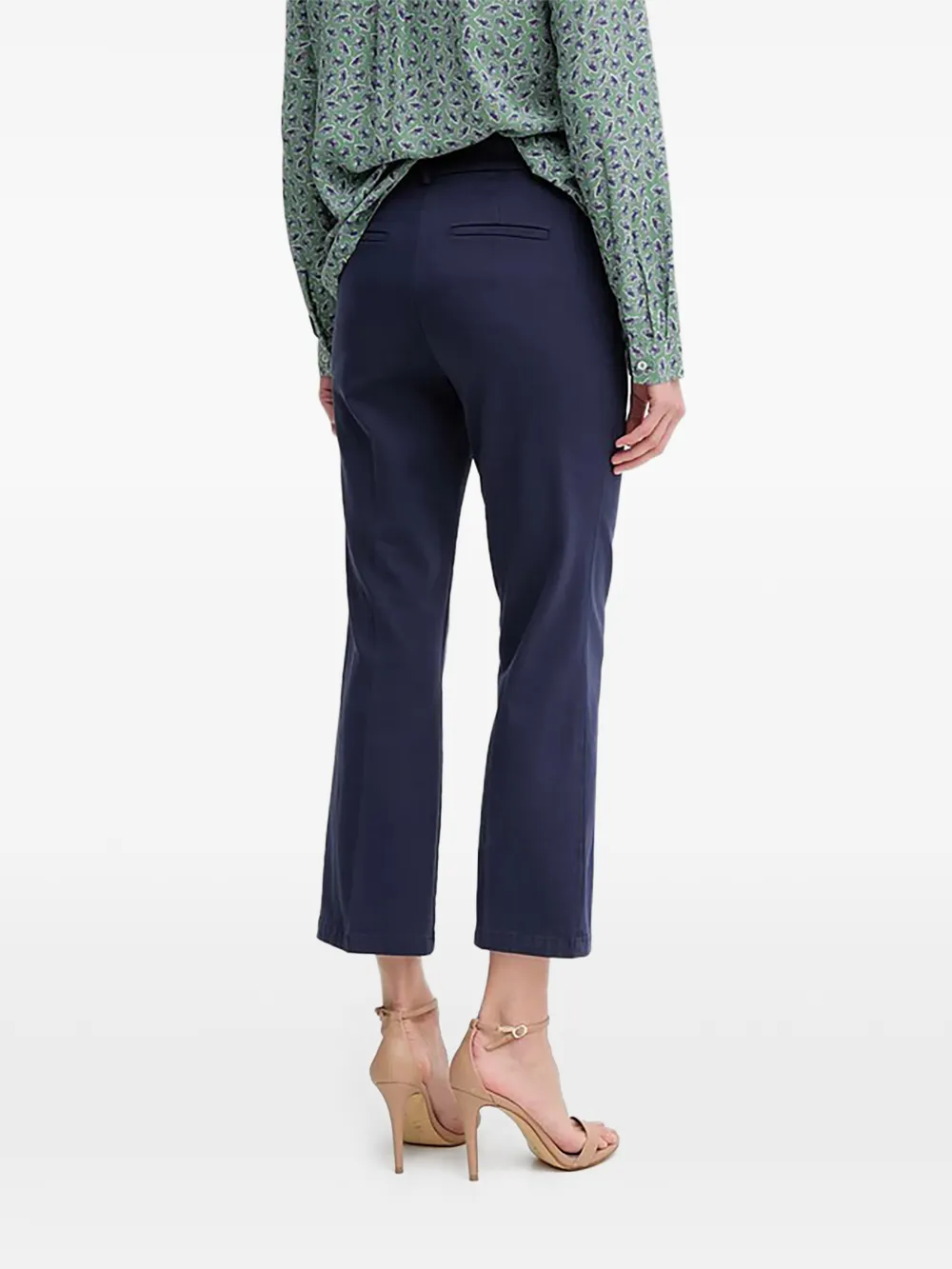 Sisley Pantalones Capri - Azul 