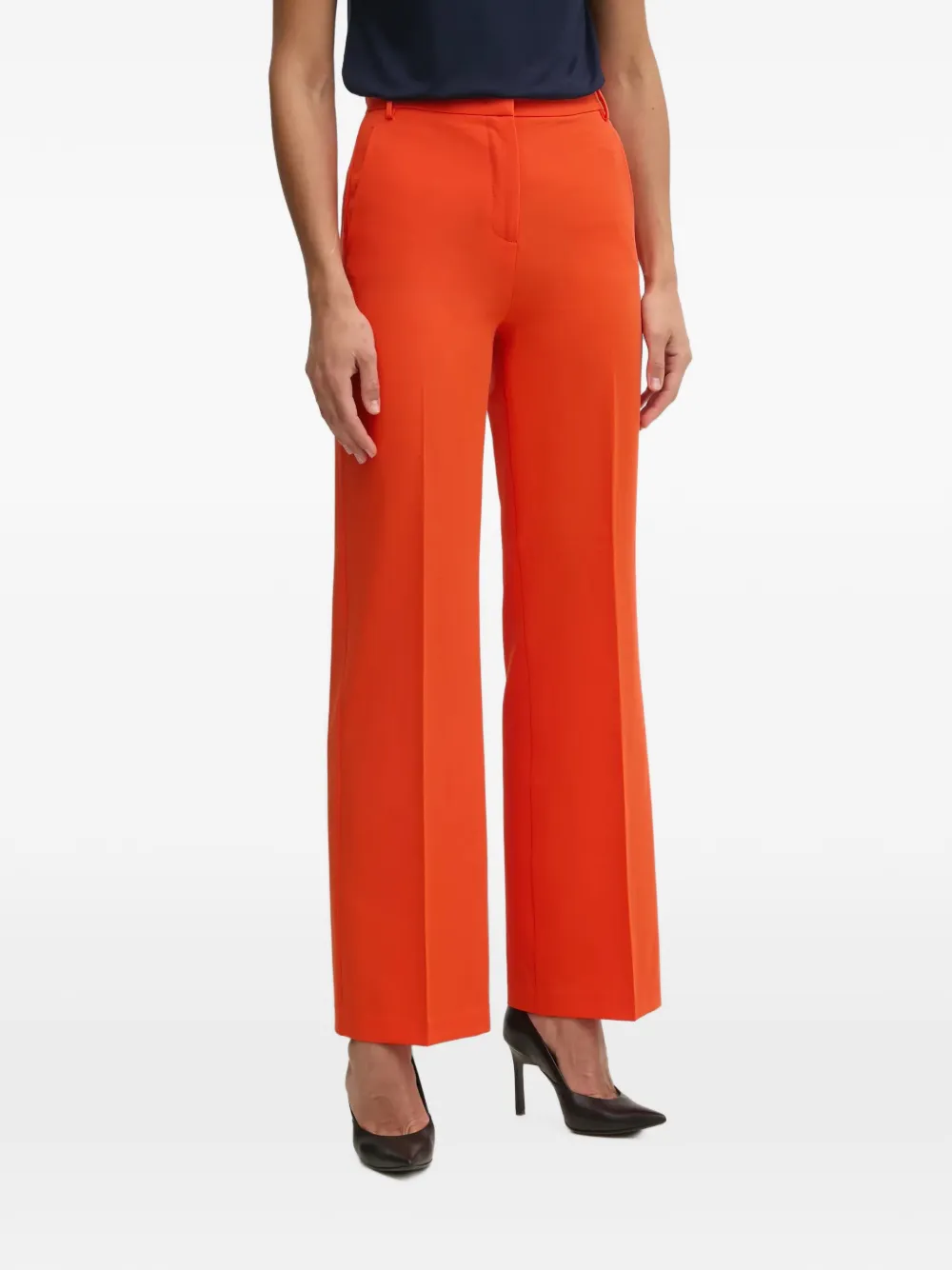 Sisley high-waisted trousers