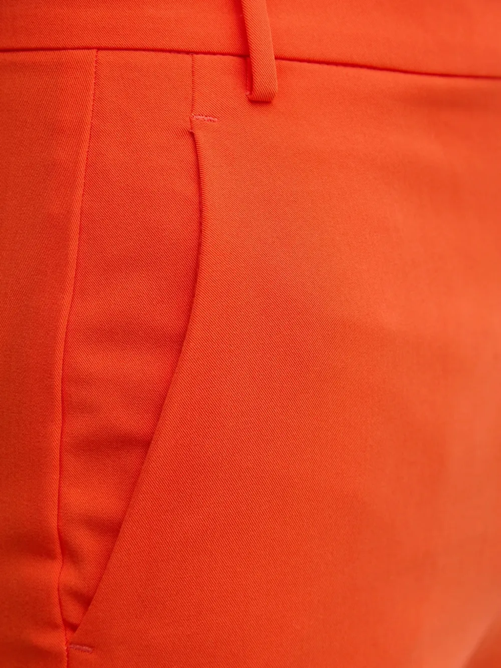 Sisley high-waisted trousers Oranje