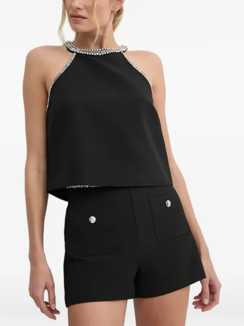 Sisley embellished halter top