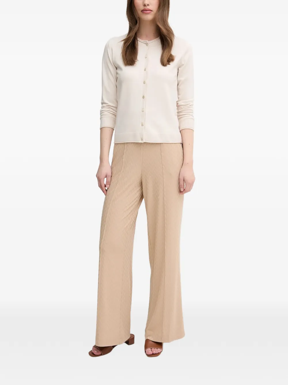 Sisley Button-up vest Beige