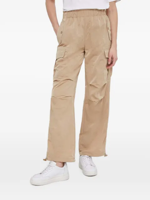 Sisley elasticated-waist cargo pants