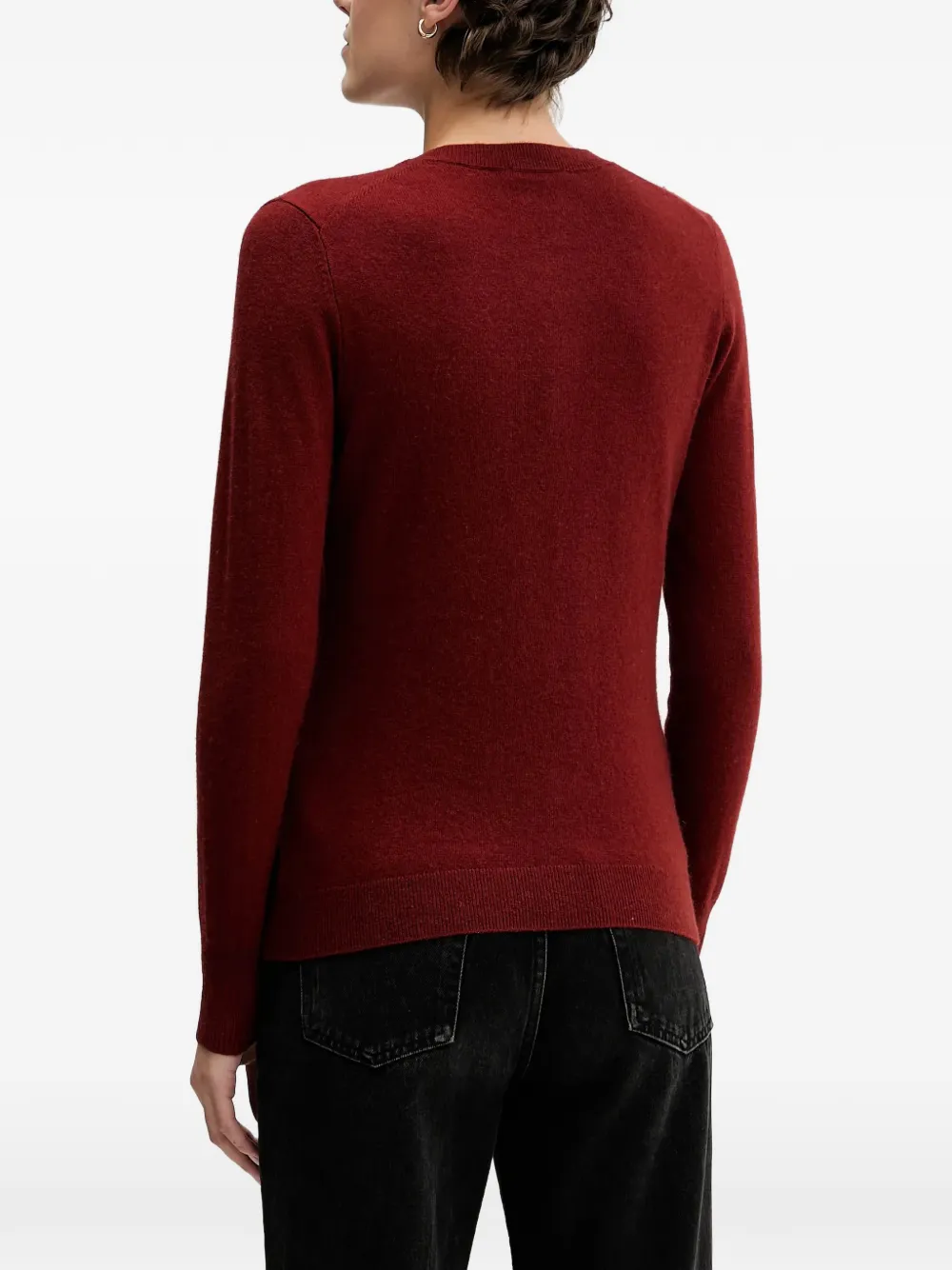 Sisley Vest met knopen Rood