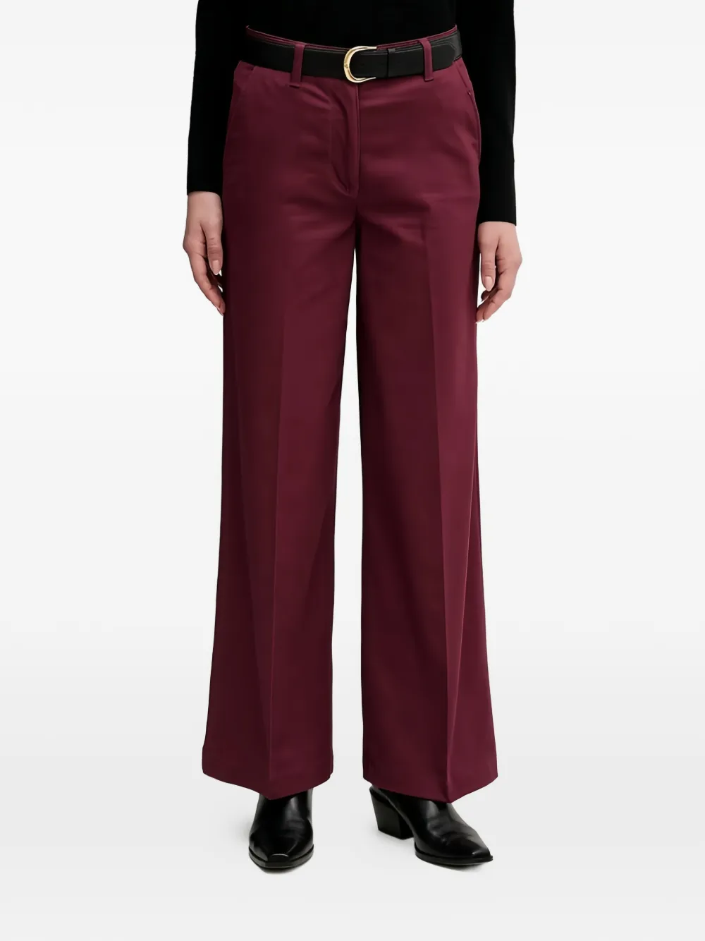 Sisley tailored trousers - Rosso