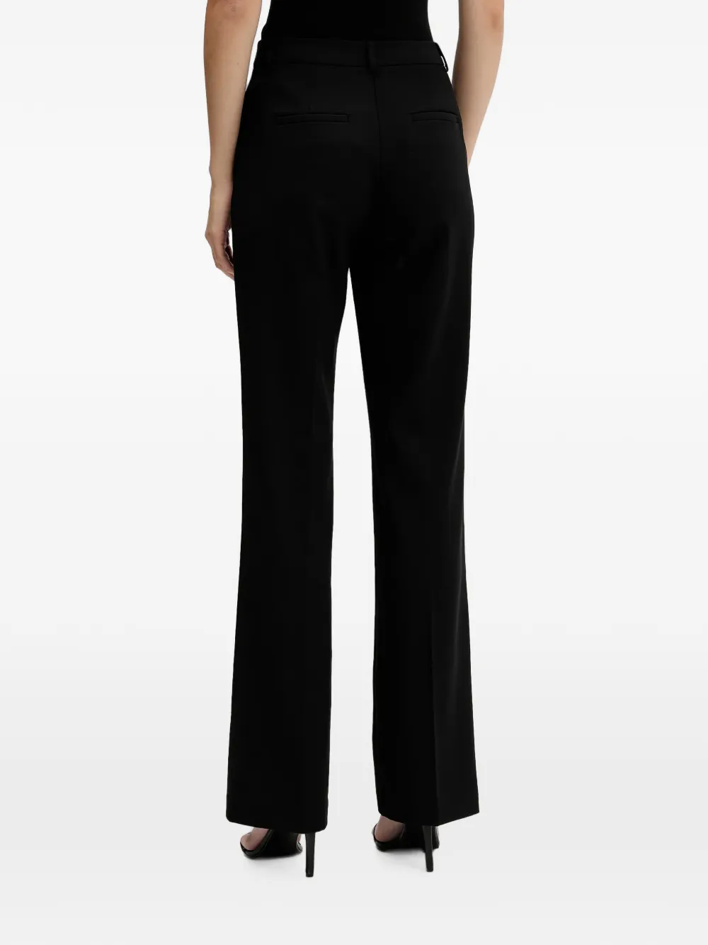 Sisley Geplooide broek Zwart