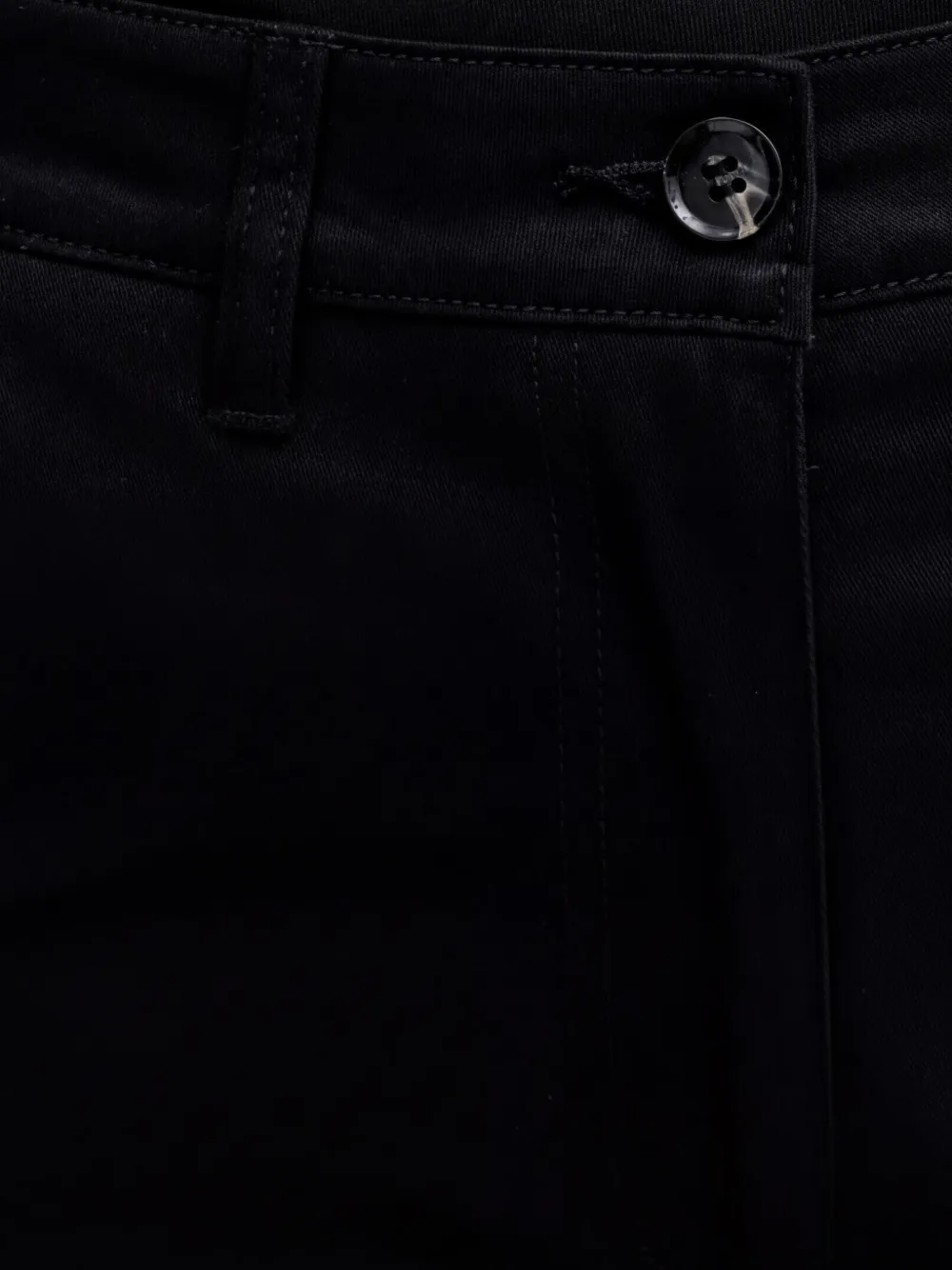 Sisley Broek met wijde pijpen Zwart
