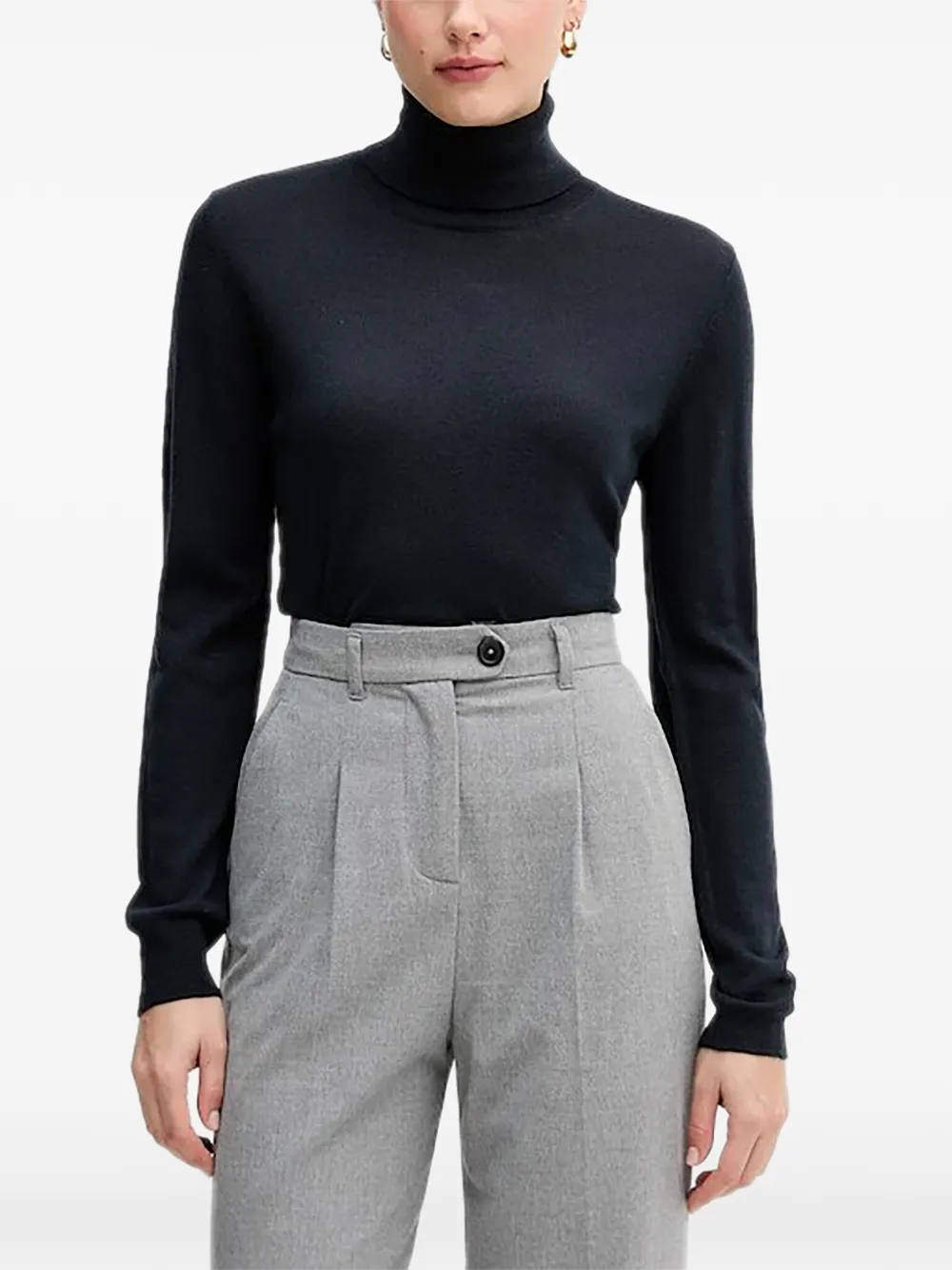 Sisley roll-neck sweater