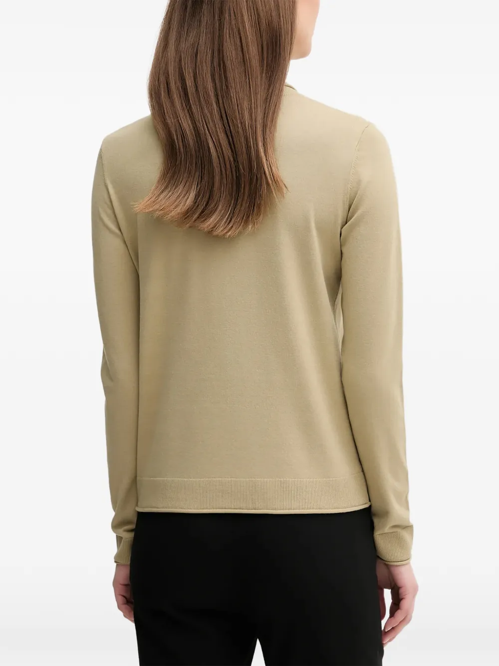 Sisley button-fastening cardigan Beige