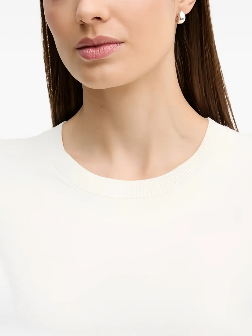 Sisley Trui met ronde hals Beige