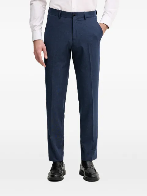 Sisley pressed-crease tailored trousers