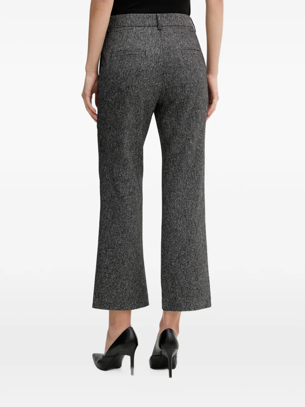 Sisley Broek met textuur Grijs