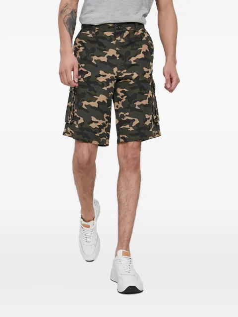 Sisley camouflage cargo shorts