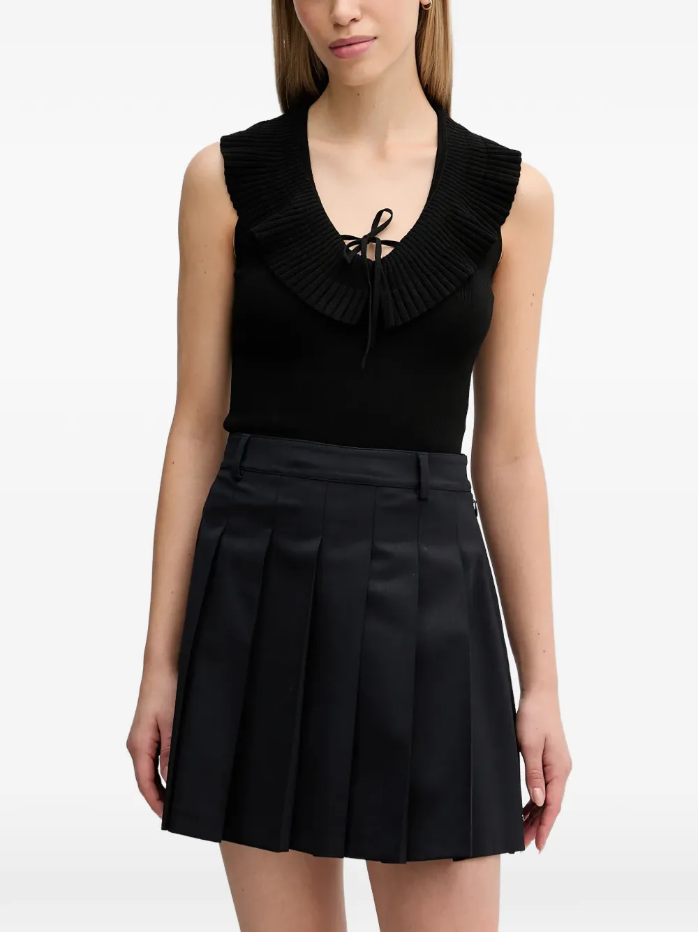 Sisley ruffled tank top