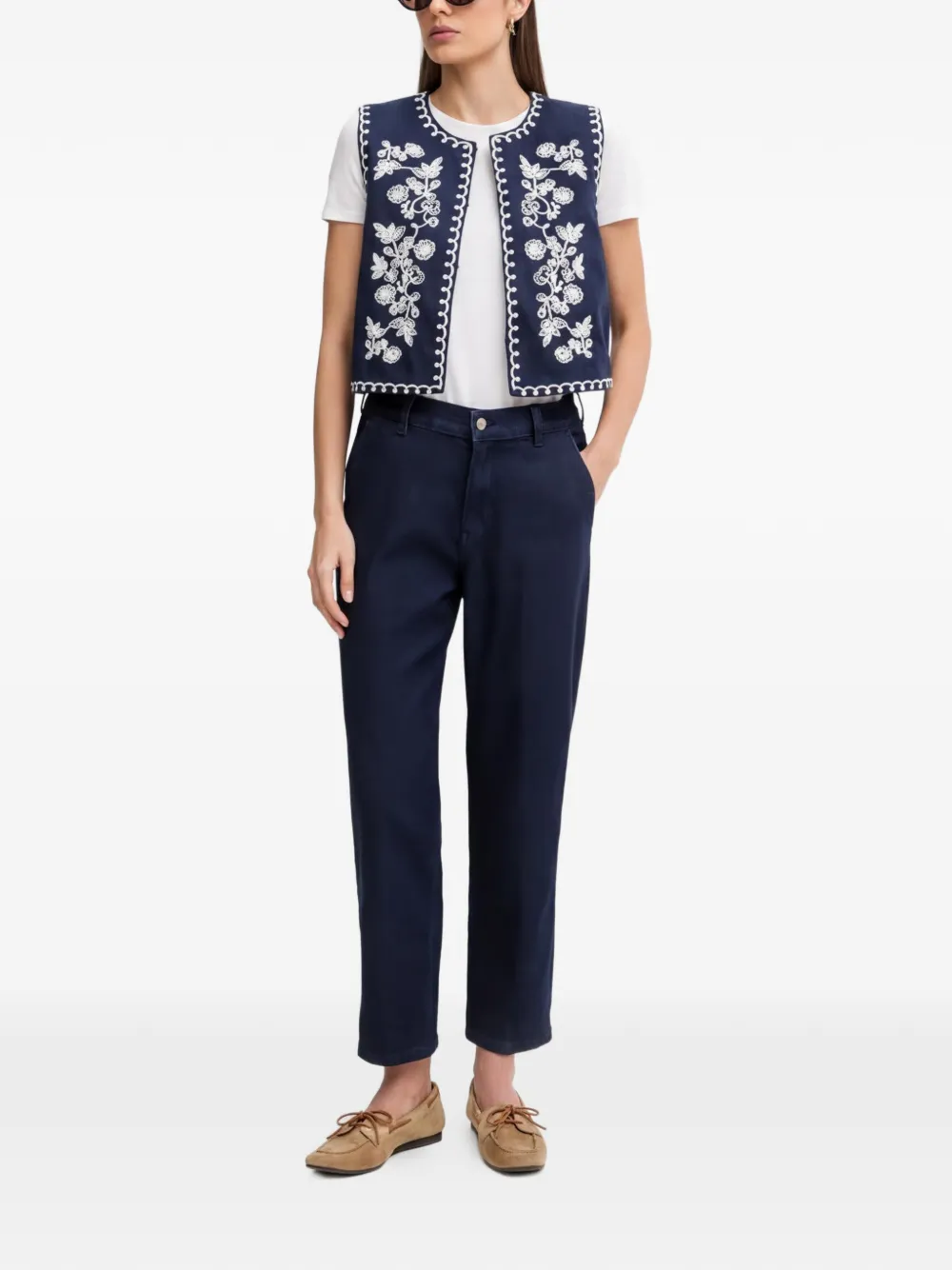 Sisley Vaqueros Capri - Azul 