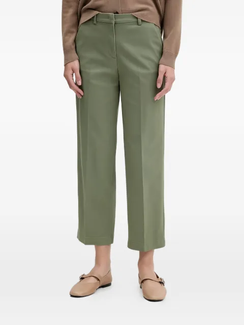 Sisley belt-loop trousers