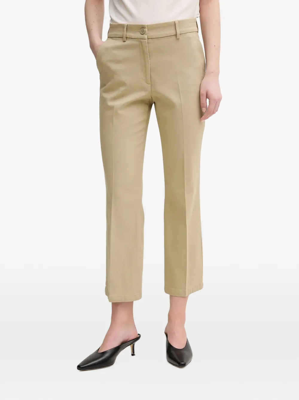 Sisley Trumpet cropped trousers
