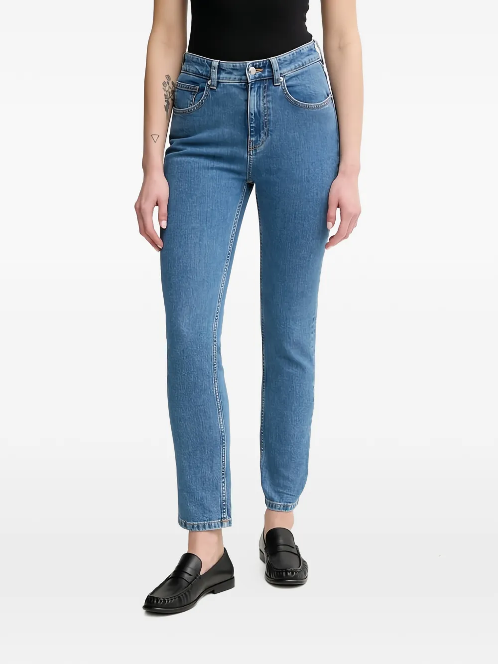 Sisley straight-leg jeans - Blu