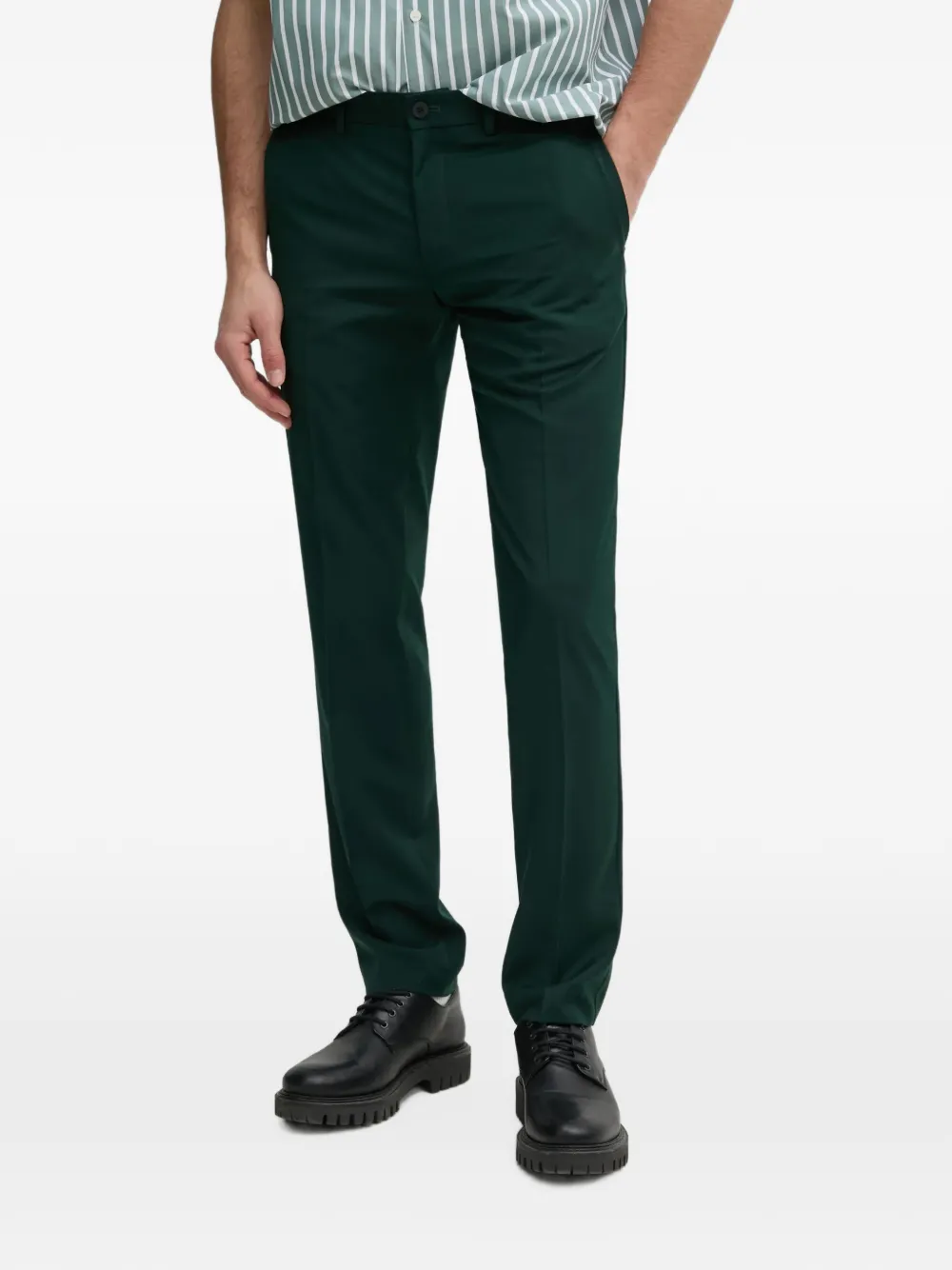 Sisley Pantaloni sartoriali slim - Verde
