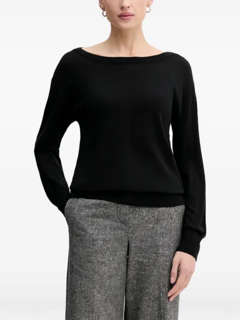 Sisley boat neck knitwear