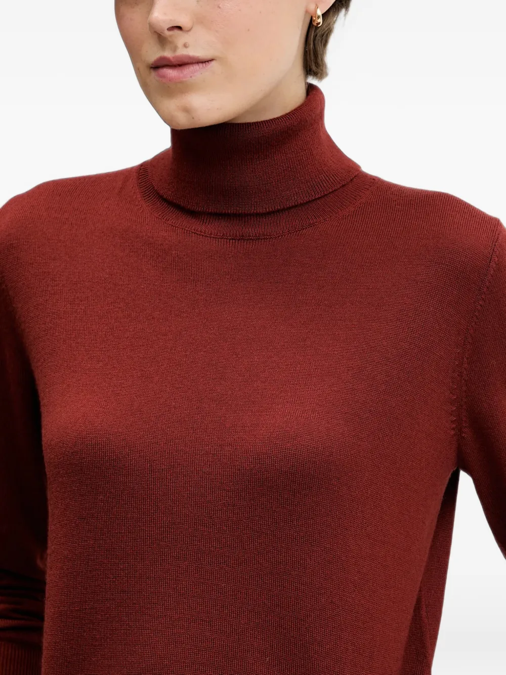 Sisley Gebreide coltrui Rood