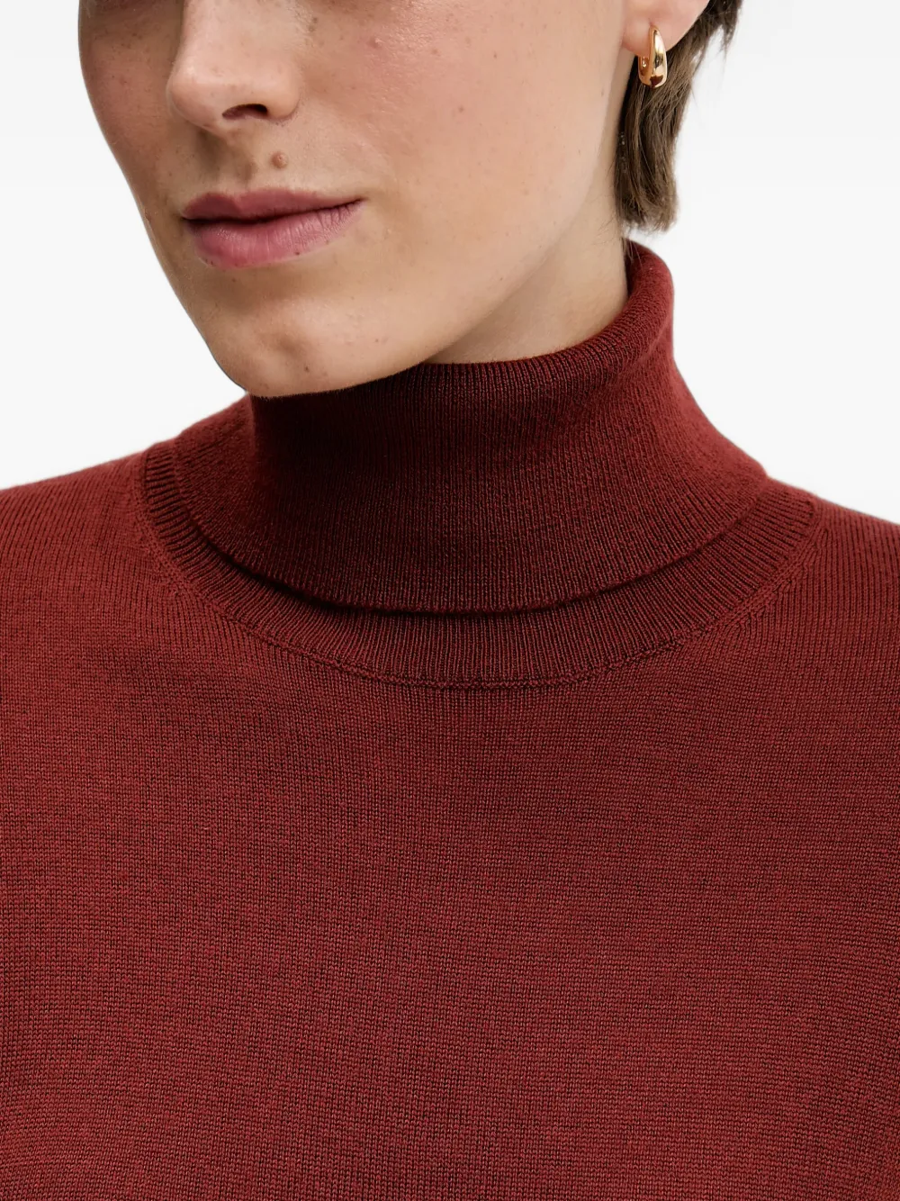 Sisley Gebreide coltrui Rood