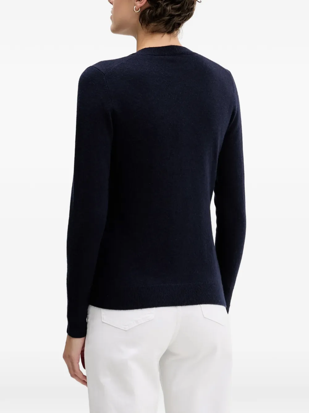 Sisley Button-up vest Blauw
