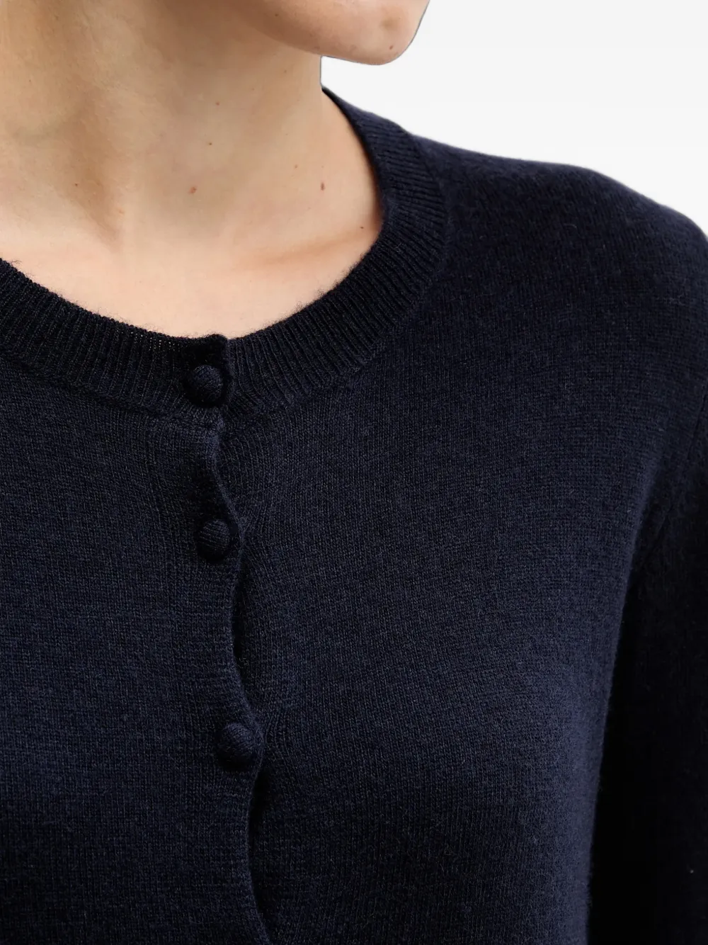 Sisley Button-up vest Blauw