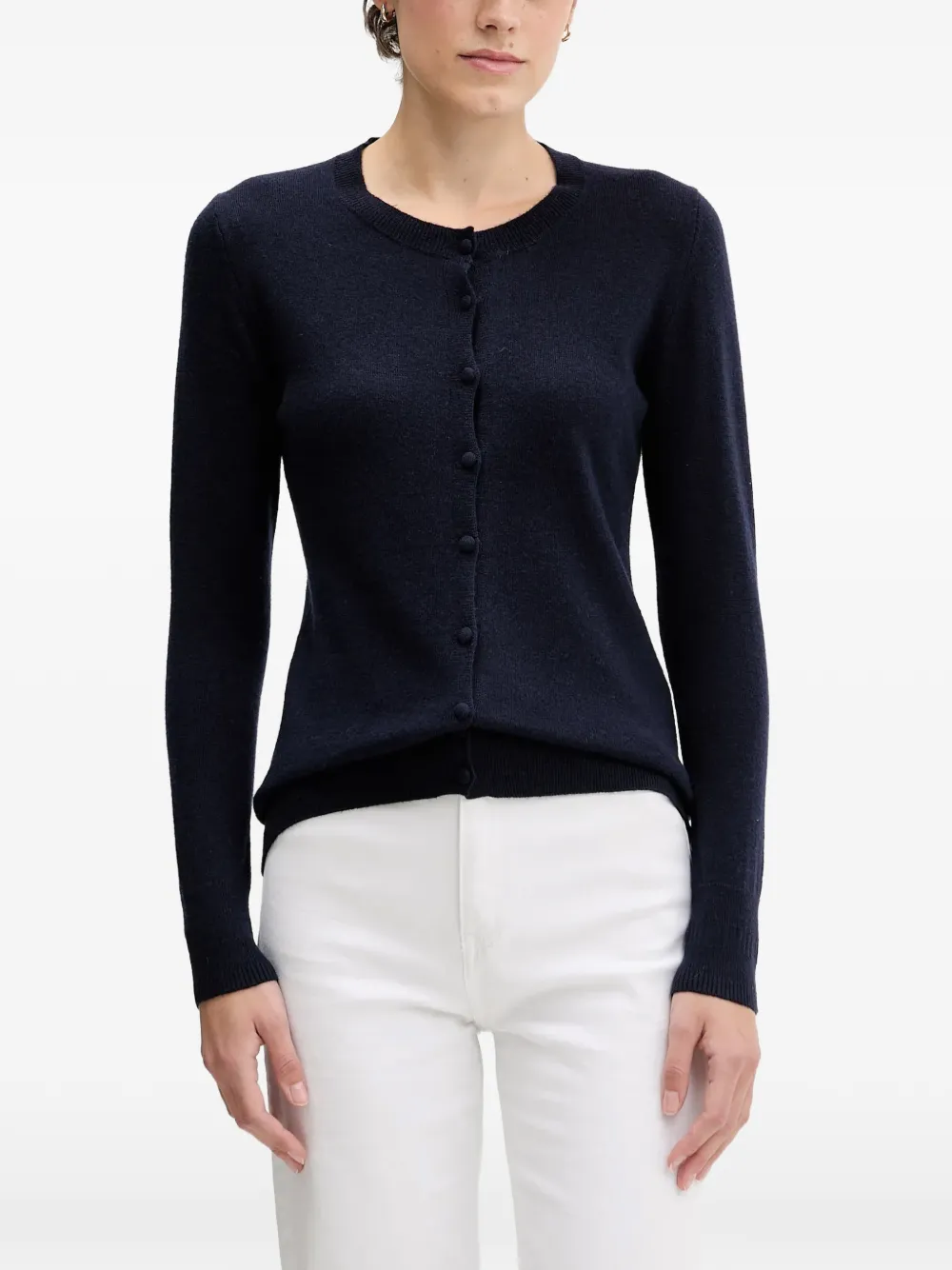 Sisley cardigan à col v - Bleu Sisley cardigan à col v - Bleu