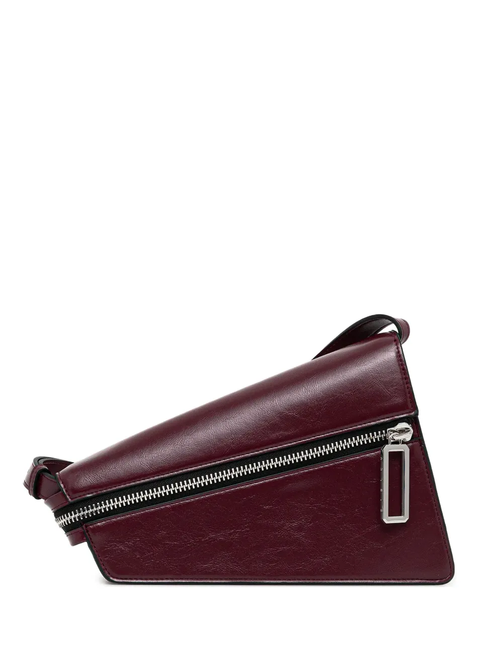 Sisley Borsa a tracolla con zip - Rosso