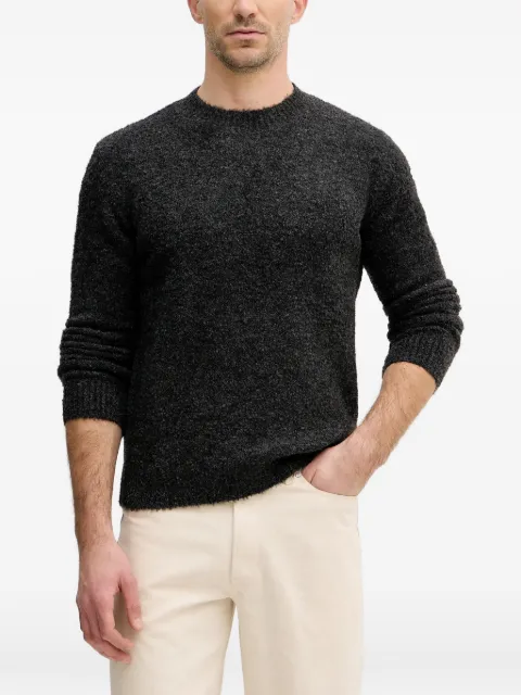 Sisley bouclé-knit sweater