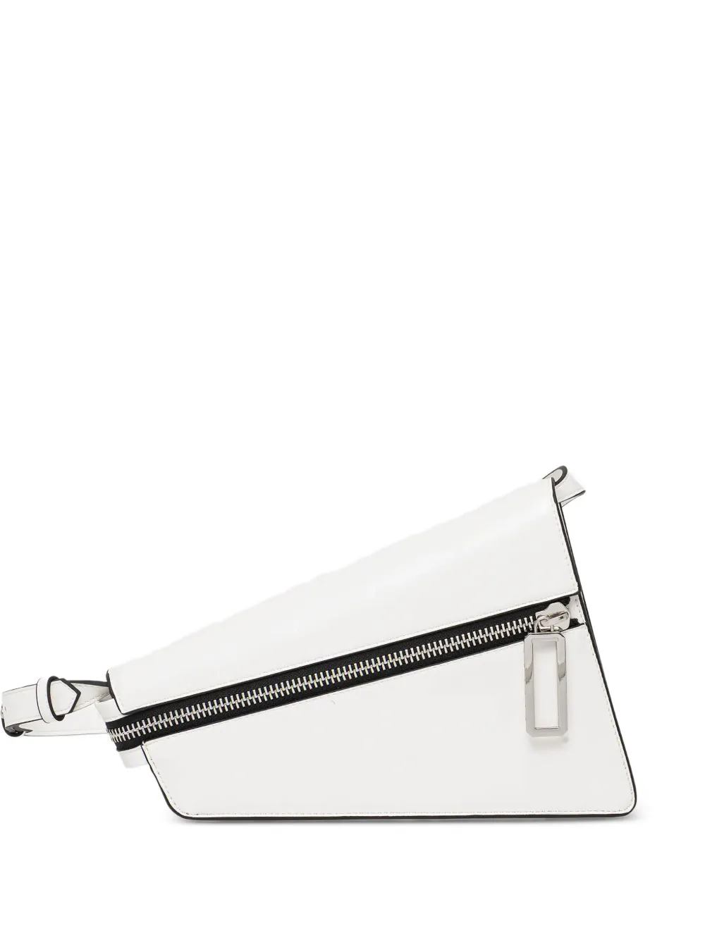 Sisley Borsa a spalla geometrica - Bianco