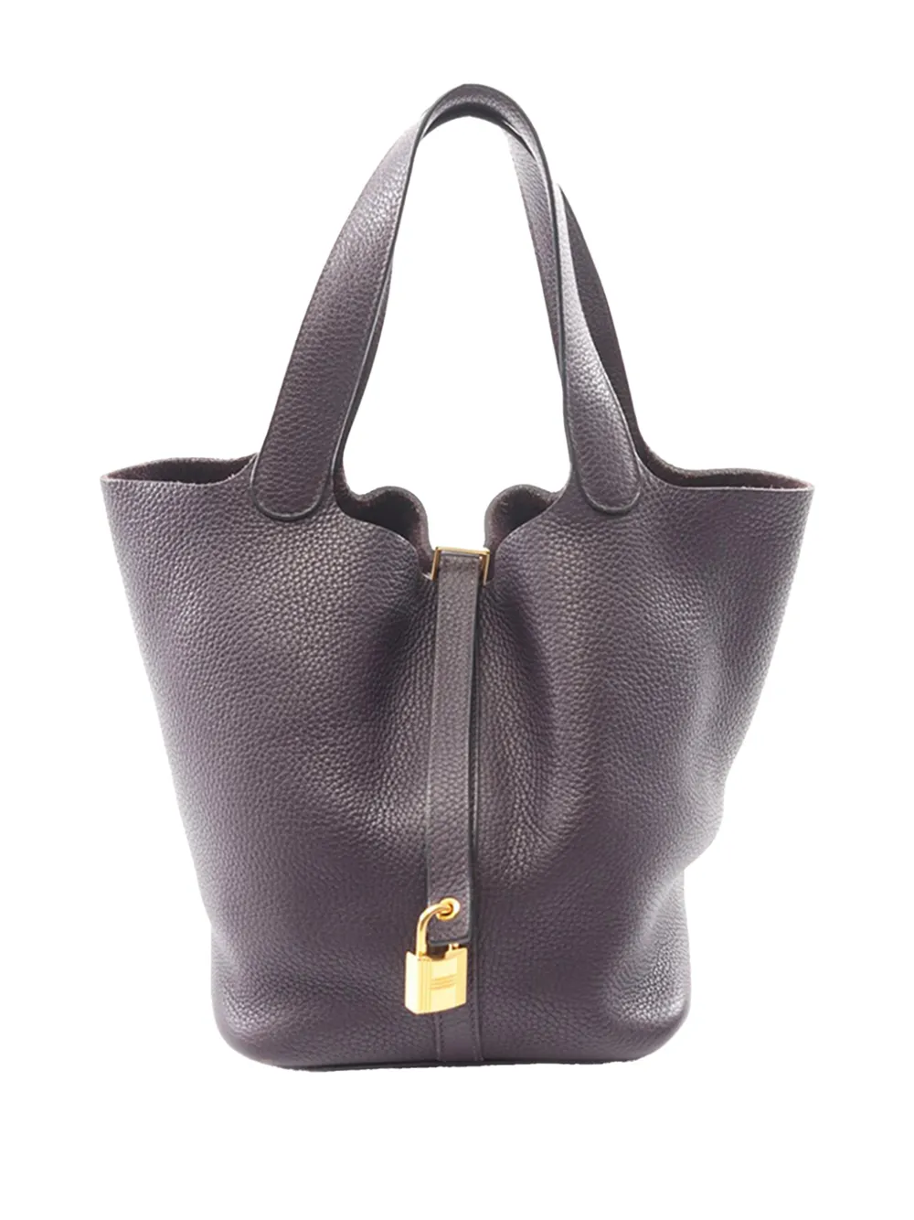 Hermès Pre-Owned 2019 Clemence Picotin Lock 22 handbag - Viola