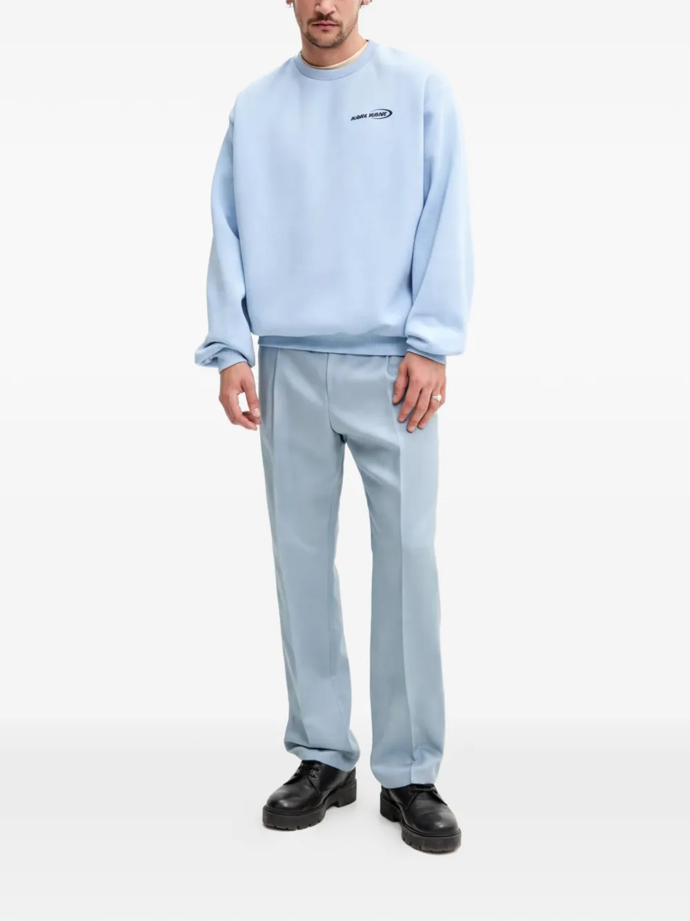 karl kani Sweater met logodetail Blauw