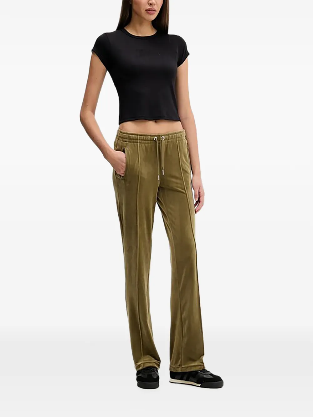 Juicy Couture Straight broek Groen