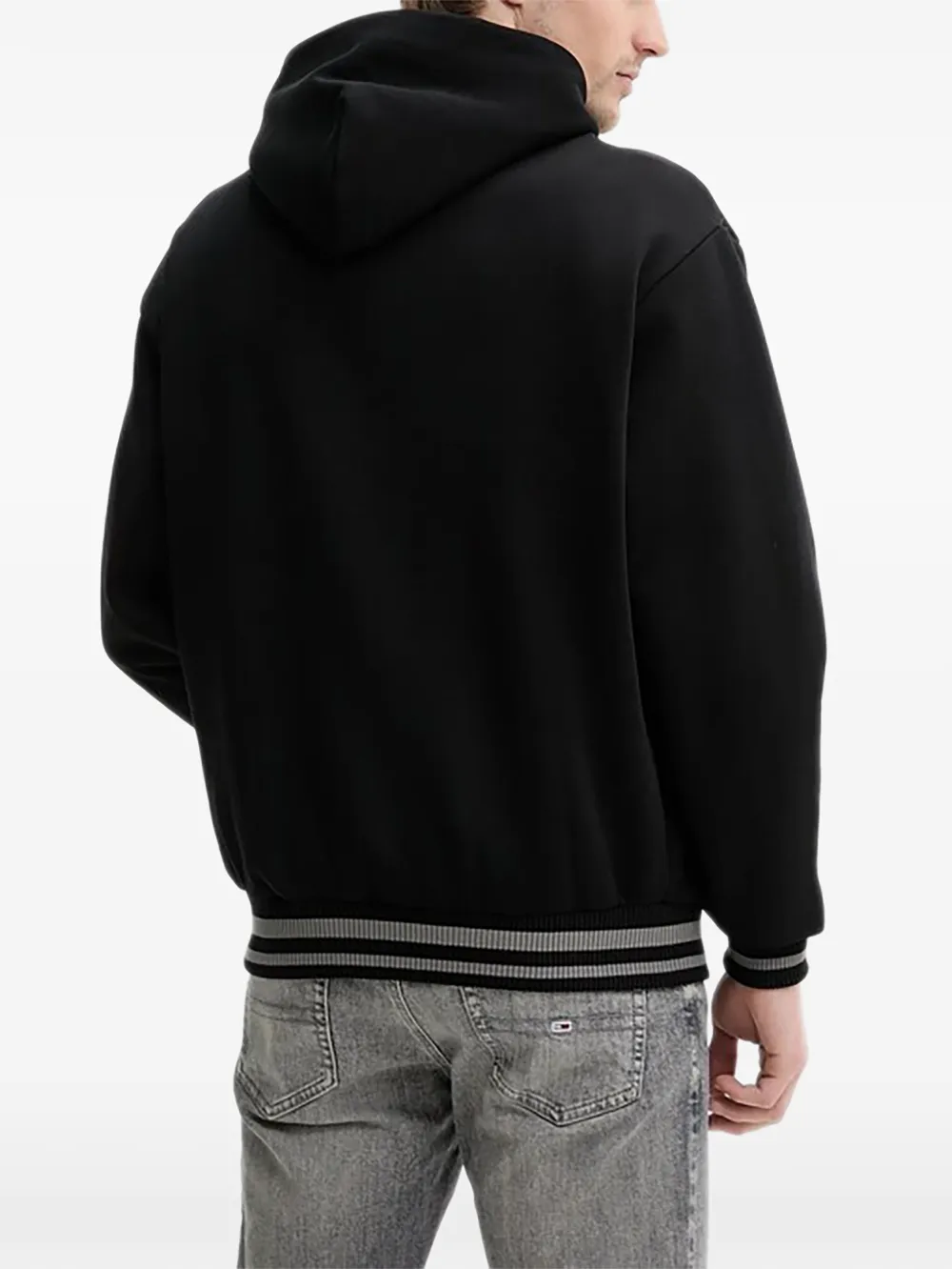 karl kani Hoodie met logoprint Zwart