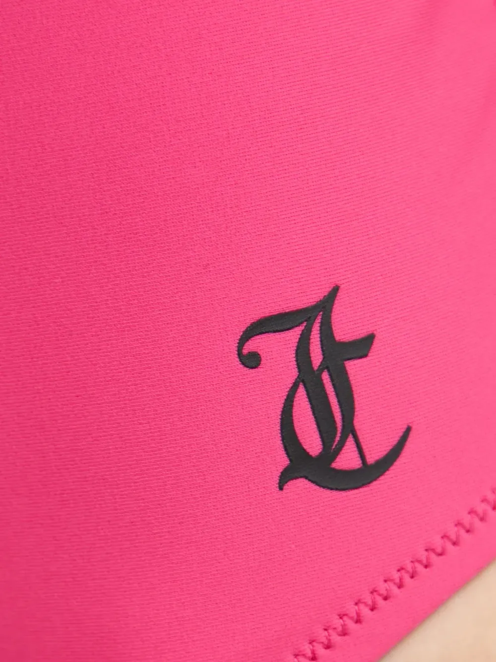 Juicy Couture Tamayo Triangle badpak met halternek en logoprint Roze
