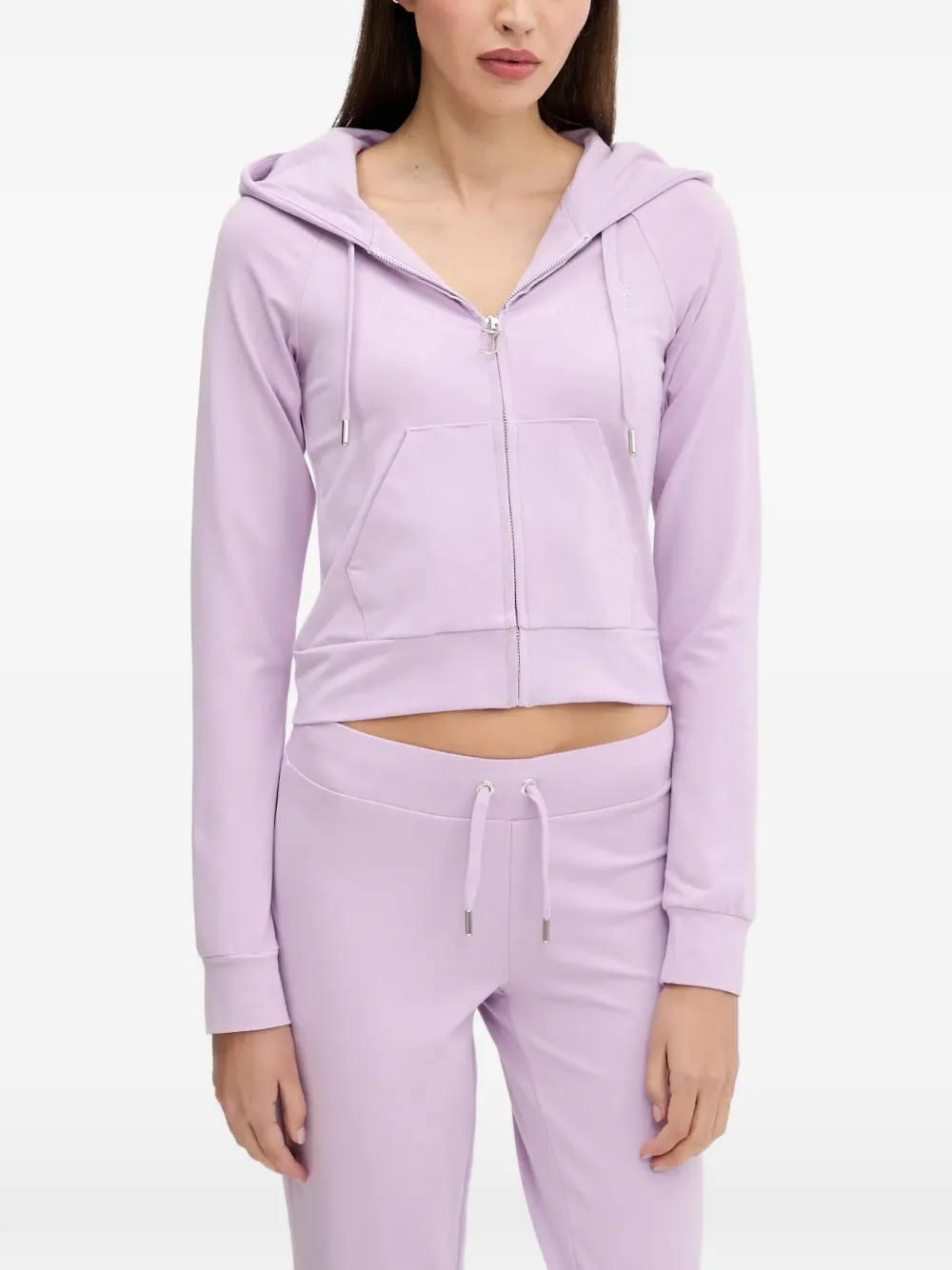 Juicy Couture Kapuzenjacke mit Reißverschluss - Violett