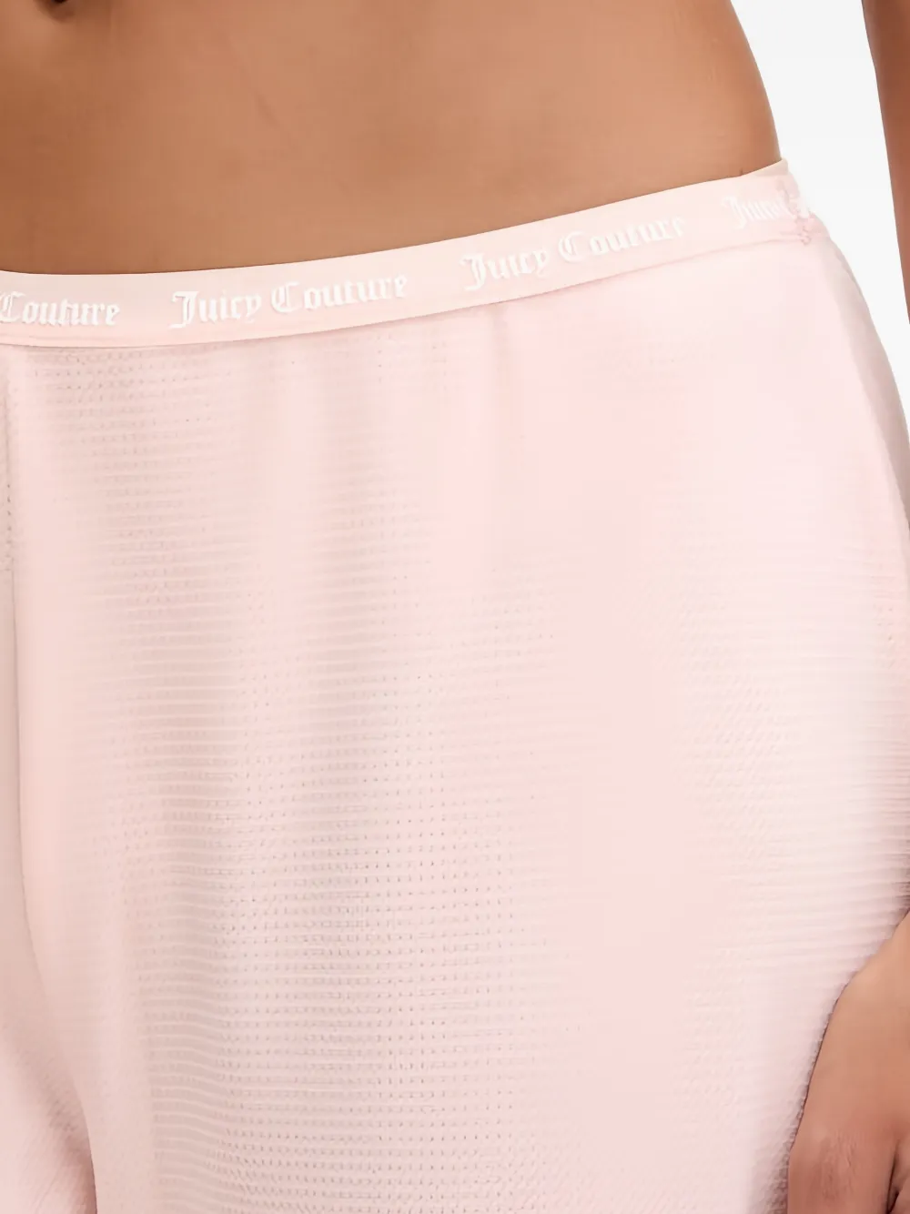 Juicy Couture Lounge broek met kanten afwerking Roze