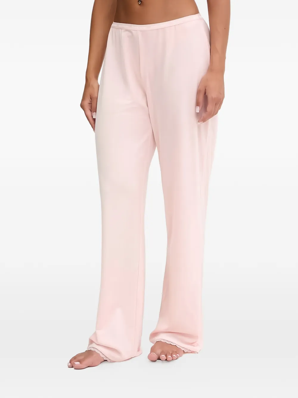 Juicy Couture lace-trim lounge trousers - Rosa