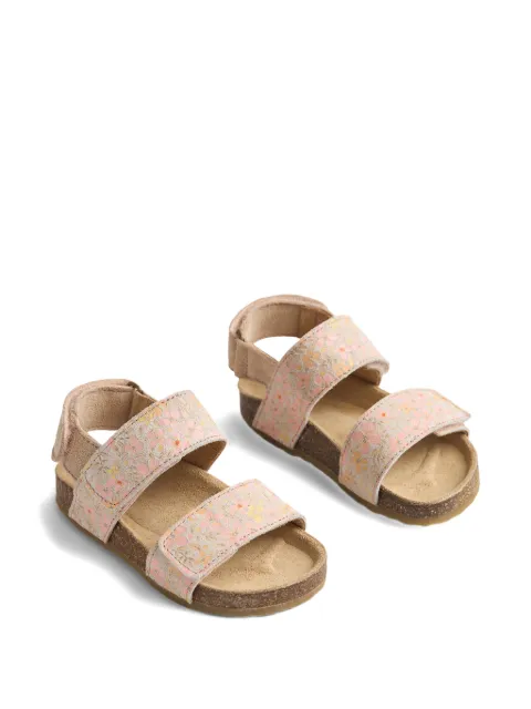 WHEAT Alphie floral strap sandals