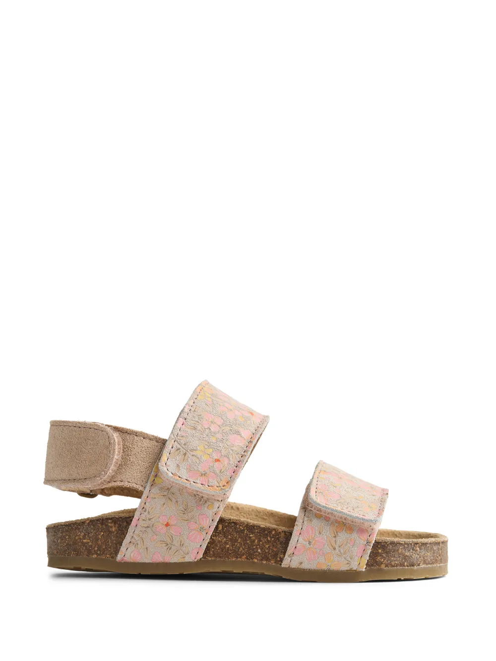  Wheat Alphie Floral Strap Sandals - Neutrals 