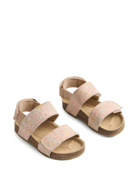 WHEAT Alphie floral strap sandals