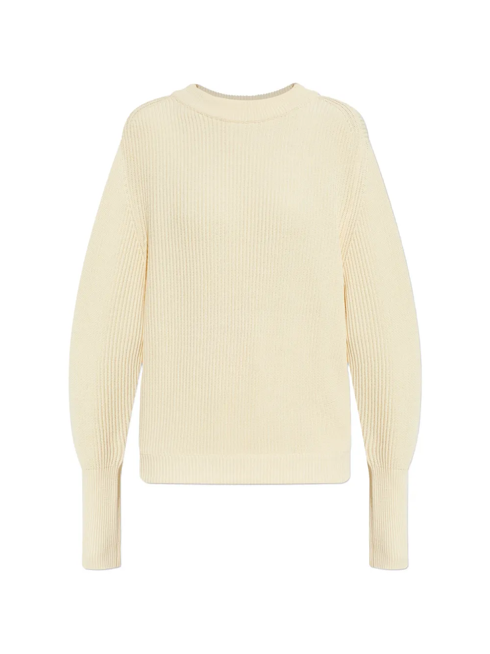 Victoria Beckham ribbed relaxed-fit jumper - Toni neutri