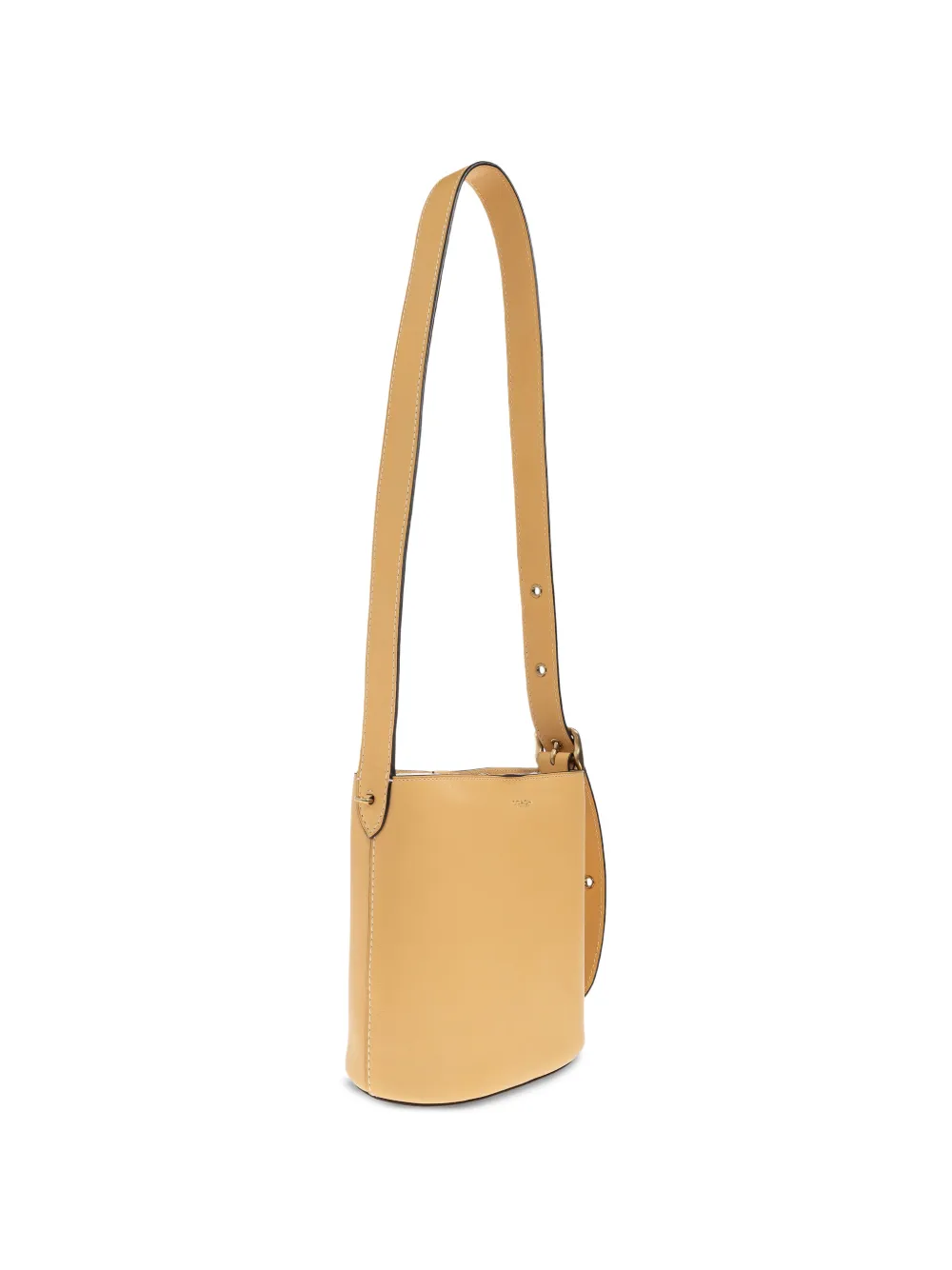 Coach Bleecker leren bucket-tas Beige