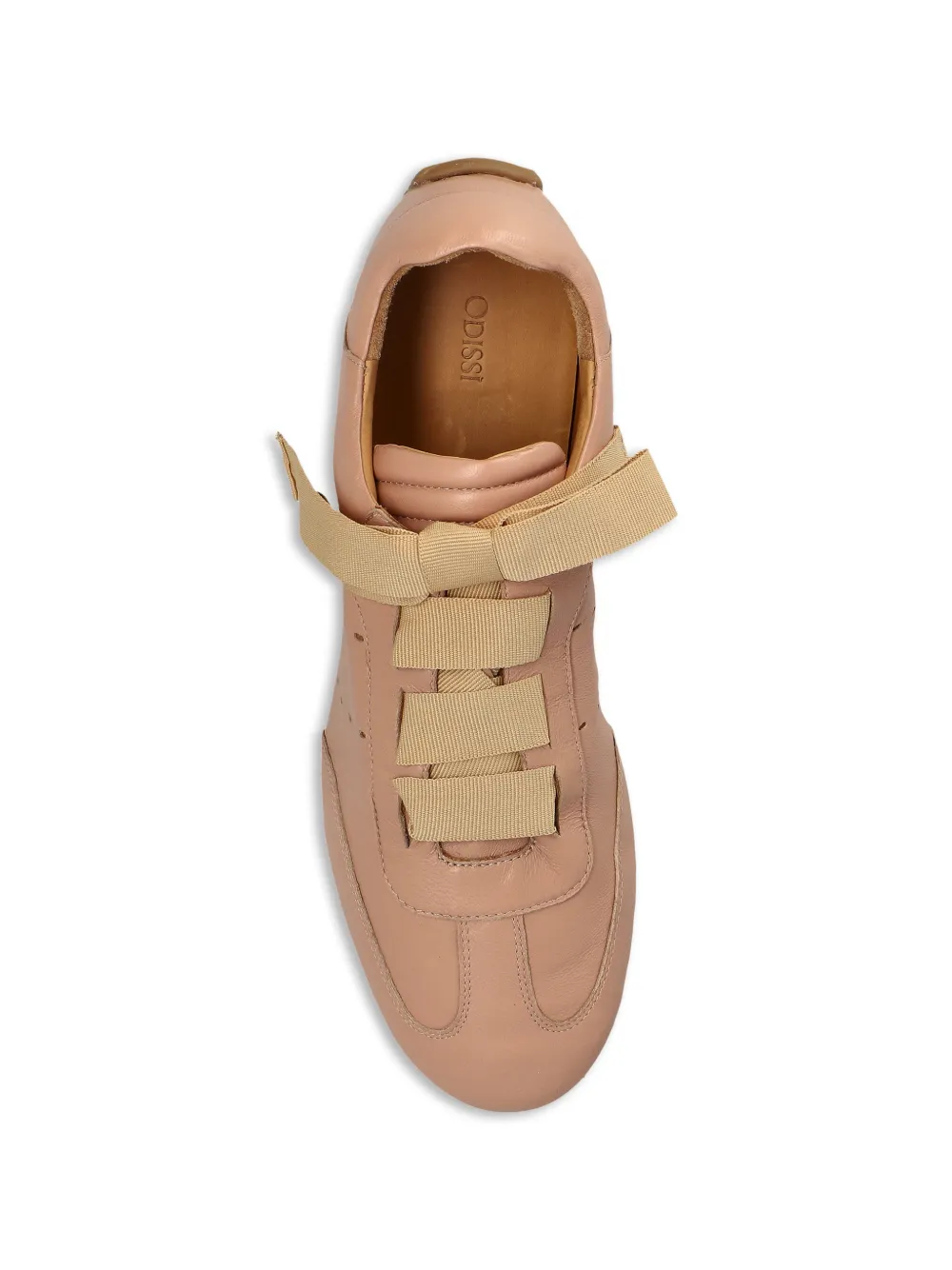 ODISSI Cass leren sneakers Roze