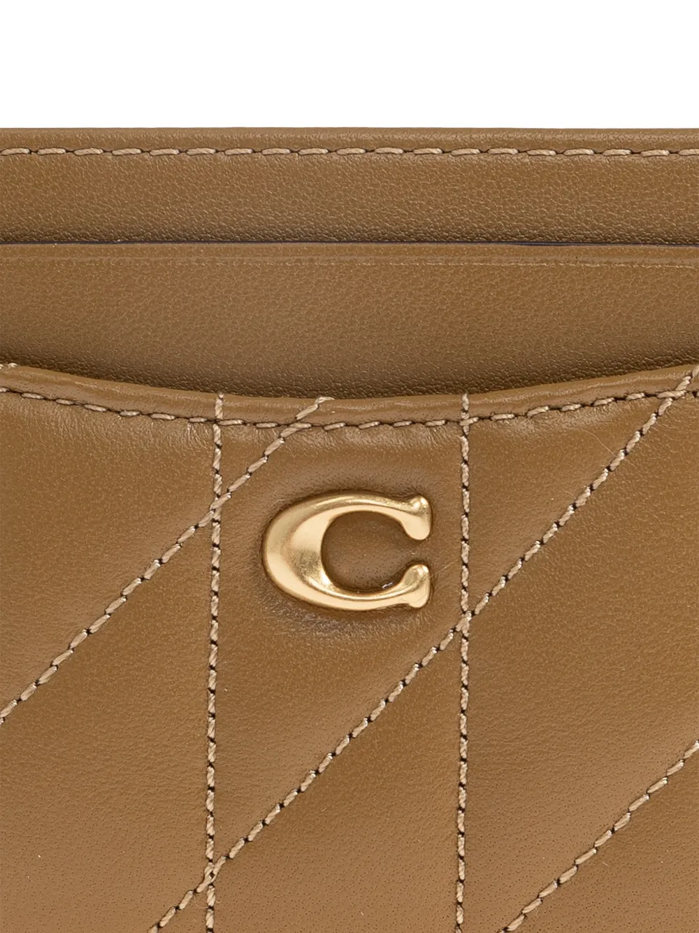  Coach Essential Quilted Cardholder - Neutrals 